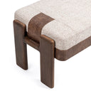 Kava - Accent Bench - Cocoa Latte - Classic Home - Upholstered Benches - Elite Enclave Home