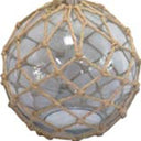 Standard Table Lamp With Navy Blue Shade - CLEAR