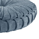Loretta - Round Floor Pillow Cushion - Aqua - Intelligent Design - Floor Pillows - Elite Enclave Home