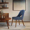 Nola - Dining Side Chair (Set of 2) - Navy - INK+IVY - Chair Sets - Elite Enclave Home