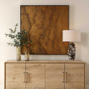 Burn - Hand Painted Canvas - Brown / Woodtone - Uttermost - Canvas Art - Elite Enclave Home