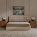 Sebastion - King Storage Bed - Cream - Moe's Home Collection - Storage Beds - Elite Enclave Home