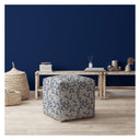 Cotton Turtle Pouf Cover - Beige