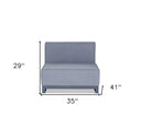 Coating Metal Outdoor Modular With Gray Cushion - Gray