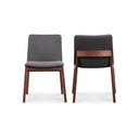 Deco - Dining Chair (Set of 2) - Dark Gray - Moe's Home Collection - Chair Sets - Elite Enclave Home