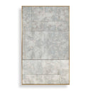 Rally - Oversized Antiqued Mirror - Brass / Gold