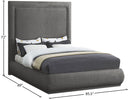Brooke - Bed - Meridian Furniture - Upholstered Beds - Elite Enclave Home