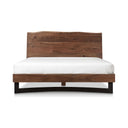 Bent - Queen Size Bed - Natural Stain - Moe's Home Collection - Slat Beds - Elite Enclave Home