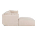 Matina - Lounge Modular Sectional - Oatmeal - Moe's Home Collection - Stationary Sectionals - Elite Enclave Home