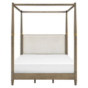 Baylor - Queen Canopy Bed - Brown - Madison Park - Canopy Beds - Elite Enclave Home