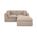 Cates - Nook Modular Sectional - Pebble - Moe's Home Collection - Stationary Sectionals - Elite Enclave Home