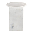 Grace - Marble Accent Table - White - Moe's Home Collection - Accent Tables - Elite Enclave Home