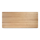 Round Off - Small Oak Dining Table - Light Brown - Moe's Home Collection - Dining Tables - Elite Enclave Home