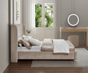 Penny - Chenille Fabric Bed - Meridian Furniture - Upholstered Beds - Elite Enclave Home