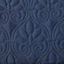 Quebec - Queen Fitted Bedspread (Set of 3) - Navy