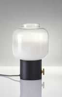 Mod Pod Glass Table Lamp - Black