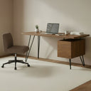Sally - Office Chair - Light Brown - Moe's Home Collection - Swivel Chairs - Elite Enclave Home
