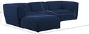 Miramar - 4 Piece Modular Sectional - Meridian Furniture - Stationary Sectionals - Elite Enclave Home