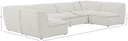 Miramar - 6 Piece Modular Sectional - Meridian Furniture - Stationary Sectionals - Elite Enclave Home
