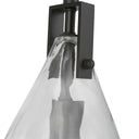 Campester - 1 Light Watered Glass Mini Pendant - Pearl Silver