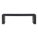 Post - Small Dining Bench - Black Oak - Moe's Home Collection - Dining Benches - Elite Enclave Home