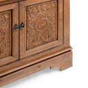 Amita - 3 Drawer 4 Door Cabinet - Brown - Classic Home - Buffets - Elite Enclave Home