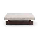 Alysa - Square Coffee Table - Riverstone Blend - Classic Home - Coffee Tables - Elite Enclave Home