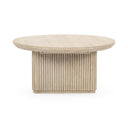 Vander - Solid Wood Round Coffee Table