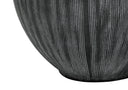 23" Ceramic Round Table Lamp With Black Drum Shade - Black - HomeRoots - Table Lamps - Elite Enclave Home