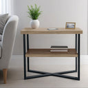 Reagan - End Table - Wheat / Slate - Chapel Hill - End Tables - Elite Enclave Home