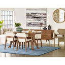 Pommel - Bench - Brown - Moe's Home Collection - Upholstered Benches - Elite Enclave Home