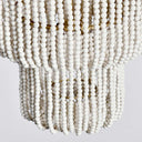 Amanda - Beaded Chandelier - White - Classic Home - Chandeliers - Elite Enclave Home