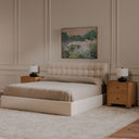 Sebastion - King Storage Bed - Cream - Moe's Home Collection - Storage Beds - Elite Enclave Home