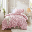 Lily - 2 Piece Comforter Set - Pink - Intelligent Design - Comforters & Sets - Elite Enclave Home