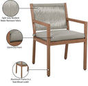 Maui - Water Resistant Outdoor Patio Dining Arm Chair (Set of 2) - Meridian Furniture - Chair Sets - Elite Enclave Home