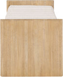 Waverly - Bench With Natural Frame - Meridian Furniture - Upholstered Benches - Elite Enclave Home