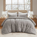 Duke - King Comforter Mini Set - Gray