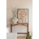 Raja - Medium Decorative Vessel - White - Moe's Home Collection - Vases & Jars - Elite Enclave Home