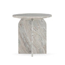 Reilly - Marble Round Table - Classic Home - End Tables - Elite Enclave Home