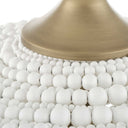 Biddeford - 5 Light Beaded Pendant - White - Uttermost - Pendant Lighting- Elite Enclave Home