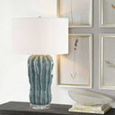 Niese - Glaze Table Lamp - Light Blue