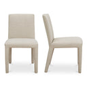 Monte - Dining Chair (Set of 2) - Beige - Moe's Home Collection - Chair Sets - Elite Enclave Home