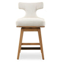 Klismos - Fabric Counter Stool - Off-White