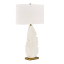 Palm Leaf - Table Lamp - White - Uttermost - Table Lamps - Elite Enclave Home