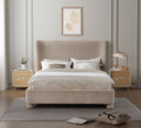 Penny - Chenille Fabric Bed - Meridian Furniture - Upholstered Beds - Elite Enclave Home