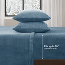 Soloft Plush - Sheet Set - Blue