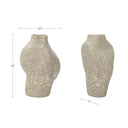 Lindi - 10" Vessel - Brown - Moe's Home Collection - Vases & Jars - Elite Enclave Home