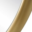 Atkinson - Modern Round Mirror - Brass - Uttermost - Accent Mirrors - Elite Enclave Home