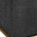 Lathey - Tapered Floor Lamp - Black - Uttermost - Floor Lamps- Elite Enclave Home