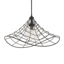 Whirlwind - 1 Light Indoor-Outdoor Pendant - Dark Bronze